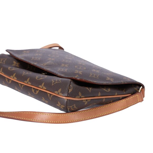 Louis Vuitton Brown Monogram Musette Tango Shoulder Bag Crossbody M51257 - Picture 12 of 12